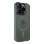 Taktikaline MagForce Hyperstealth &uuml;mbris iPhone 15 Pro jaoks / metsroheline