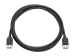 HP kuvakaabli komplekt DisplayPort M kuni DisplayPort M 2 m kasutamiseks Elite t655 Presence Small Space Solution koos Zoom Rooms Pro t550-ga