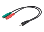 Goobay 3.5mm PC Computer Headset (4-pole)