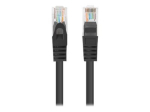 Langberg CAT 6 Ekraimata Topeltkeerutatud Paar (UTP) 3m Patch Kaabel Must RAL 9004
