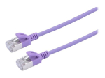 Prokord Slim CAT 6a U/FTP 3m Lilla V&otilde;rgukaabel