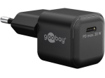 Goobay GaN kiirlaadur Nano adapter 20Watt 1xUSB-C must