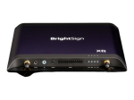 BrightSign XD6 XD1036 Digitaalse Signaaži M&auml;ngija