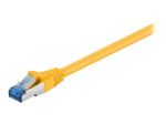 goobay CAT 6a SFTP, PiMF 3m l&uuml;hike kaabel kollane