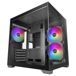 Mars Gaming MCVIEW3 Mini Tower Must arvutikorp