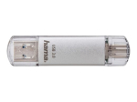 Hama C-Laeta 64GB 3.2 Gen 1 USB Flash Drive Silver