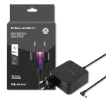 Qoltec 51745 sisemise 65W vooluadapter/inverter Must
