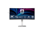 PHILIPS 34B2U5900C/00 34" DUAL Mode Curved Business monitor 21:9/5120x2160/350cdm2/2ms/DP HDMI USB-C Philips 34B2U5900C/00 34 " VA 21:9 120 Hz 2 ms