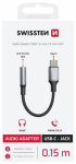 Swissten USB-C kuni Jack 3.5mm audioadapter 15cm