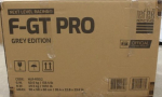 SALE OUT. F-GT Pro Formula and GT Grey Edition Racing Simulator Cockpit Steel Grey DAMAGED PACKAGING AND MANUAL, SCRATCHED, MOUNTING MARKS, MISSING