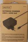 SALE OUT. Digitus Notebook Charger USB-C, 100W GaN / SALE OUT. Digitus Notebook Charger USB-C, 100W DA-10072 DAMAGED PACKAGING