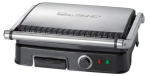 Clatronic KG 3487 elektriline grill (2000W lauaalune, must ja h&otilde;bedane)