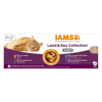 IAMS Senior Meat & Fish Mix in Jelly box &ndash; wet cat food &ndash; 48x85g