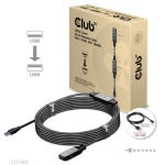 Club 3D CAC-1405 USB-A 3.2 Gen1 aktiivne pikenduskaabel 10m must