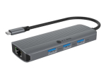 ICY BOX IB-DK4034a-CPD USB-C 3.2 Gen 1 dokkimisjaam