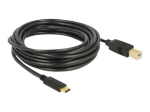 Delock USB Type-C Kaabel 4m Must