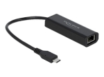 DeLock v&otilde;rguadapter USB-C 3.1 Gen 1/Thunderbolt 3, 2,5Gbps kaabel