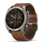 Garmin Fenix 8 3.56 cm (1.4") AMOLED 51 mm Digitaalne 454 x 454 pikslit Puuteekraan Titaan Wi-Fi GPS (satelliit)