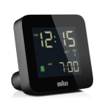 Braun BC09-DCF digitaalne &auml;ratuskell must