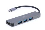 Gembird A-CM-COMBO2-01 USB t&uuml;&uuml;p-C 2-&uuml;hes mitmeportiline adapter (Hub + HDMI)