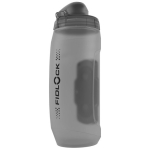 FIDLOCK Twist jalgratta 590ml pudelihoidik hall, l&auml;bipaistev