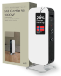 Mill Heater AB-H1000MEC Oil Filled Radiator 1000 W Number of power levels 3 Suitable for rooms up to 12-16 m&sup2; White
