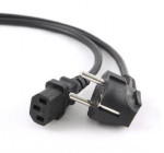 Gembird PC-186-VDE-10M 10m voolujuhe must CEE7/4 C14 koppel