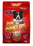 BIOFEED Dog Snackers Adult Medium & Large Beef Dry Dog Food - 10kg