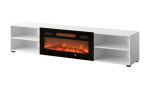 RTV kapi POLO 180x33x39 valge + kamin must