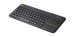 K400 Plus Keyboard, US/int Wireless Touch