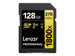 Lexar Professionaalne GOLD Series UHS-II SDXC M&auml;lukaart 128GB 270MB/s