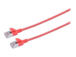 Prokord Slim CAT 6a U/FTP 30cm Punane V&otilde;rgukaabel