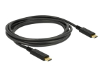 Delock USB Type-C Kaabel 2m Must