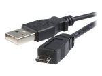 StarTech.com 1m Micro USB kaabel A kuni Micro B USB kaabel 1m must