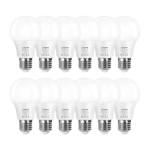 LEPRO 100089-WW--12- LED-lambi, E27, A60, 8.5W (60W), 806 lm, 2700K (soe valge), 180&deg;, 12-pakk
