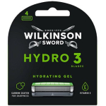Hydro 3 Black Edition - Replacement heads 4 pcs