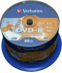 Verbatim Blank DVD-R AZO 4.7GB 16x Lai tr&uuml;kitav mitte ID,50 tk Spindle