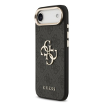Guess PU nahast 4G metalllogoga ja kuldse raamiga &uuml;mbris iPhone Air jaoks / Must
