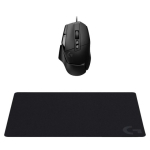 Logitech G502 X hiir must koos G240 hiirevaibaga