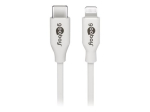 Goobay 50cm Lightning kaabel valge MFi