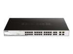 D-Link DGS 1210-28MP 28-portiline Gigabit PoE+ vaher