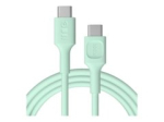 Green Cell PowerFlex USB Type-C Kaabel Roheline