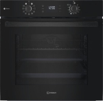 Indesit IO K58HS B sisseehitatud ahi must 71L A+