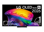 LG C6 Seeria OLED83C61LA 83-tolline 4K UHD (2160p) Smart TV
