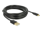 Delock USB Type-C Kaabel 4m Must