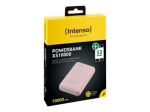 Intenso XS10000 10000mAh Power Bank koos 1x USB-A ja 1x USB-C Roosa