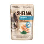 SHELMA merikurgiga kastmes - m&auml;rgkassitoit - 85g
