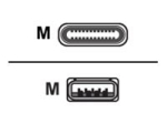 Sharkoon USB Type-C kaabel 1m Must Sinine