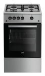 BEKO Gaasiplaat FSG52020FX, Laius 50cm, Inox