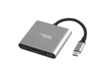 NATEC Multi Port Fowler Mini adapter (USB-C PD, HDMI 4K)